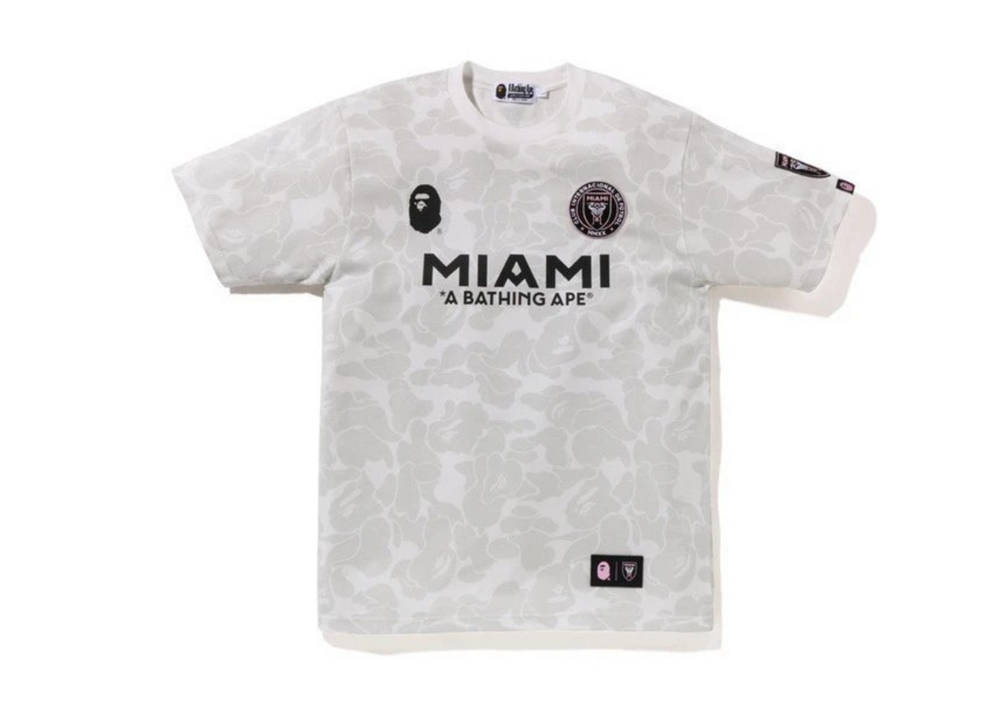 MIAMI APE SHIRT 'white'