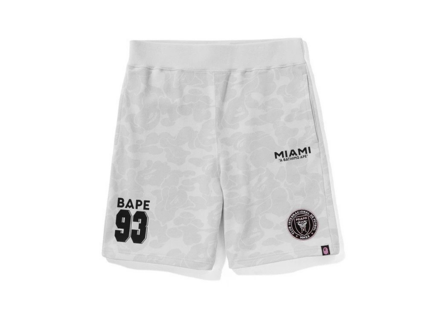 MIAMI APE SHORTS 'white'
