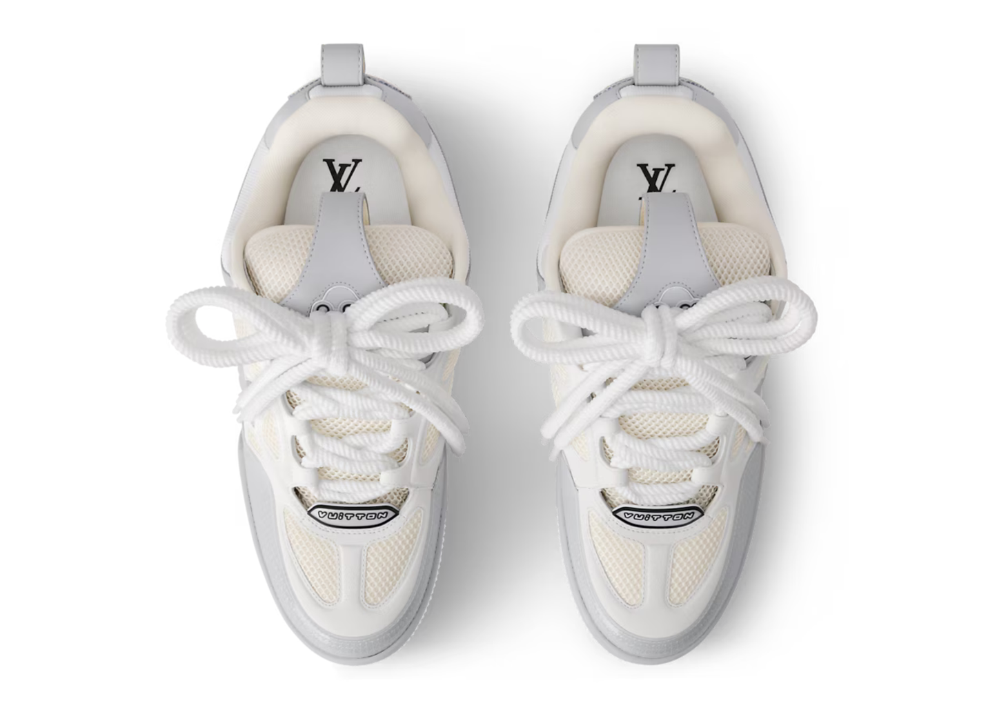 LOU1S VU1TTON SKATE 'snow'