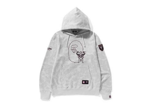 MIAMI APE HOODIE 'white'